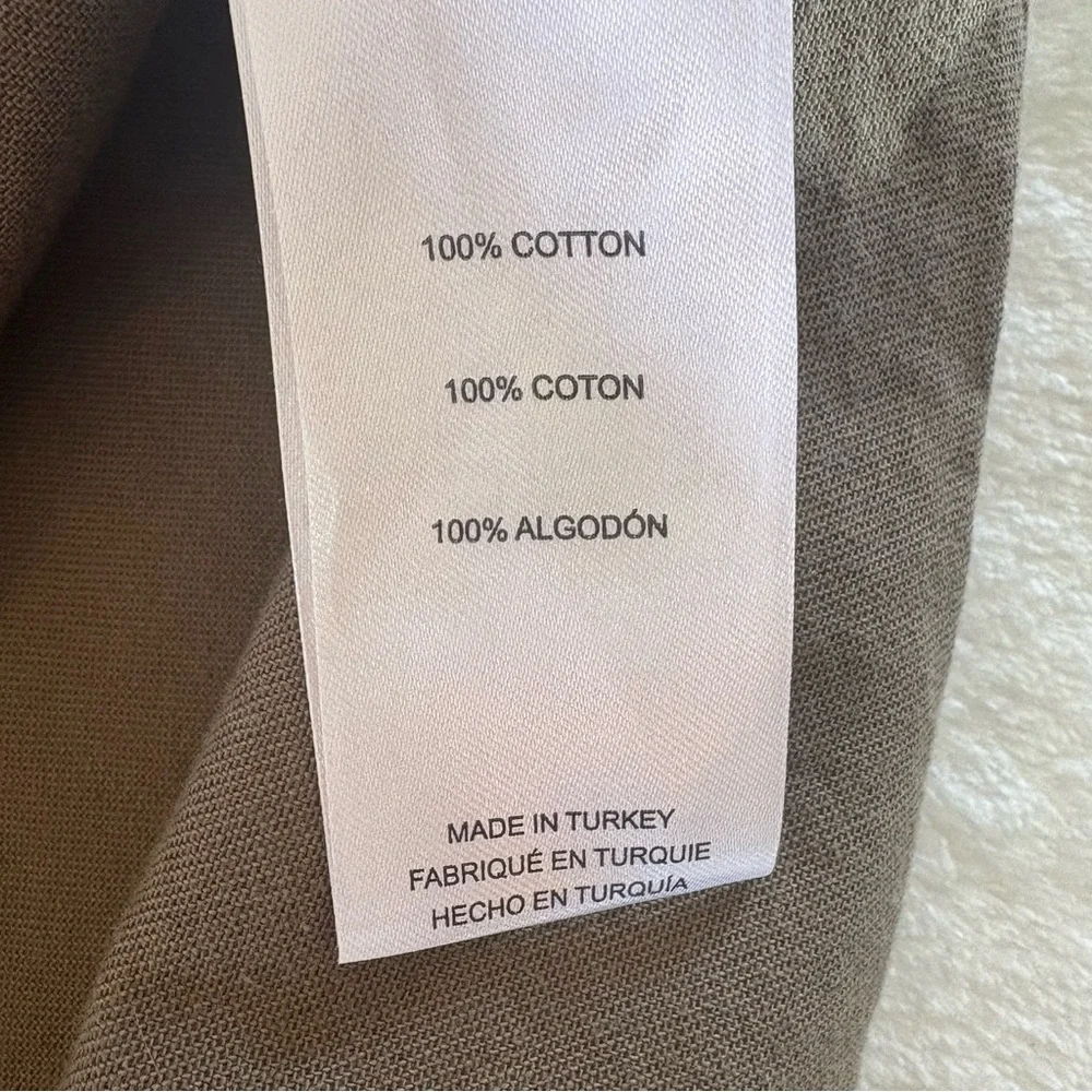 Frame Men's M Khaki Twill Button Down Shirt - Picture 9 of 14